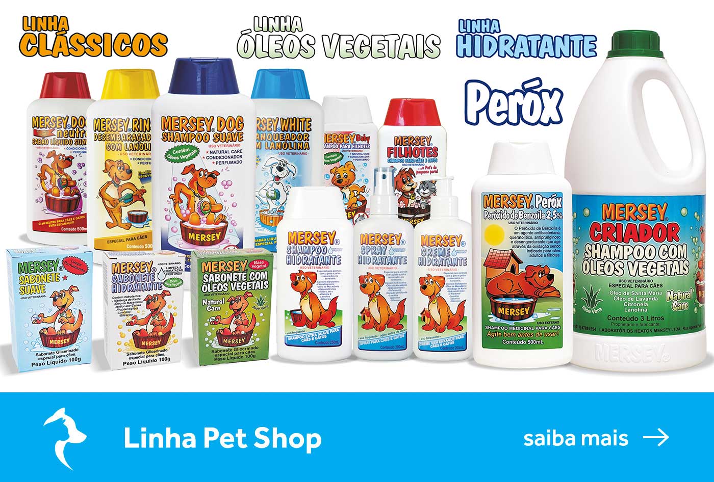Linha Pet Shop